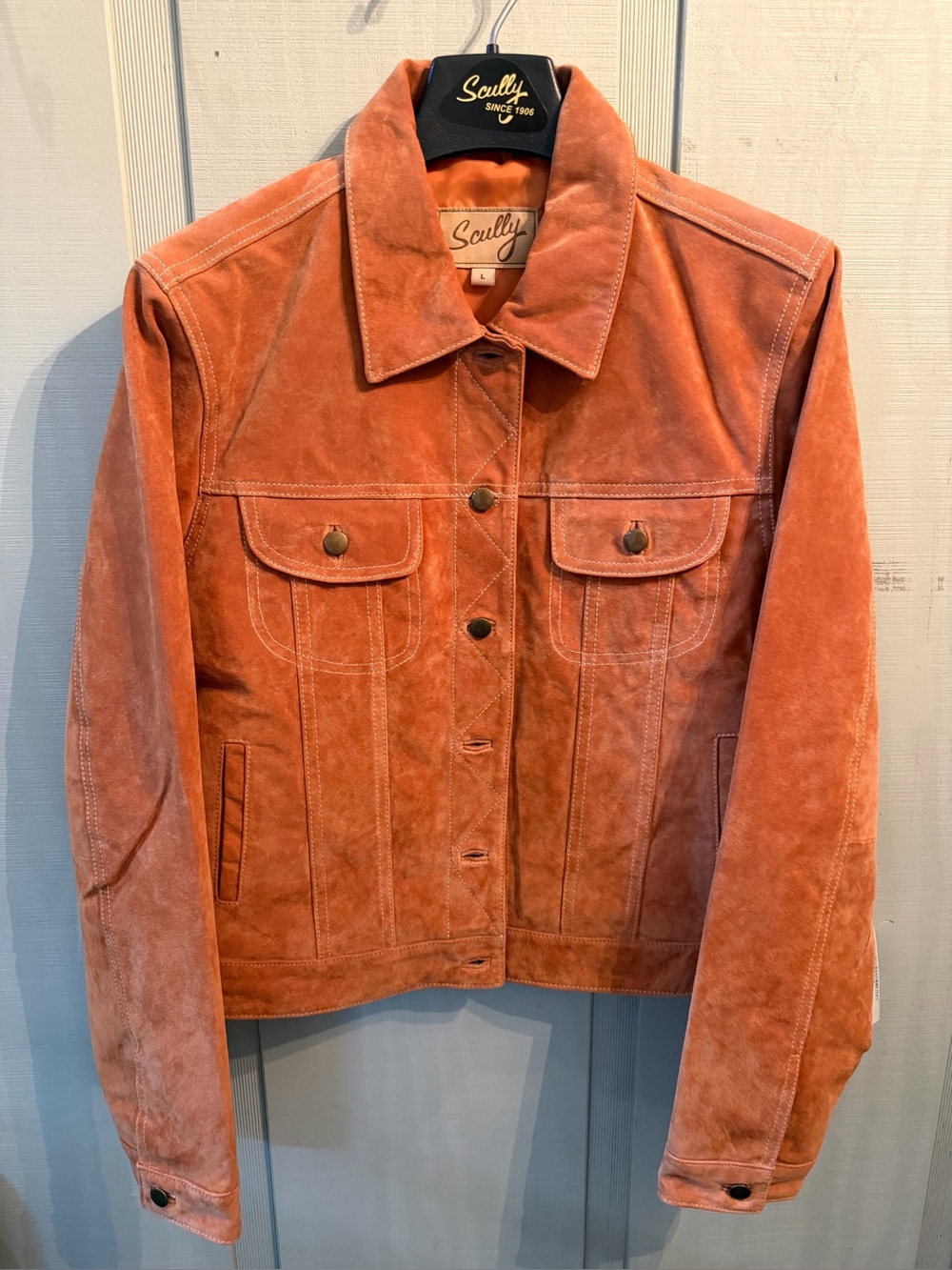 Scully Suede Jean Jacket